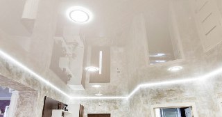 Натяжной ПВХ потолок Кондопога, цена от 2129 руб.