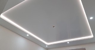 Светодиодные натяжные потолки Кондопога, цена от 1566 руб.